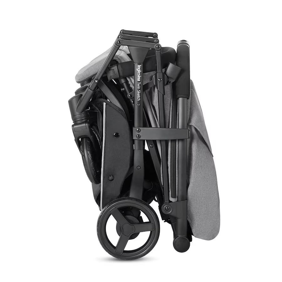 Paseo Inglesina Silla De Paseo Gemelar Twin Sketch Gris multicolor para bebe