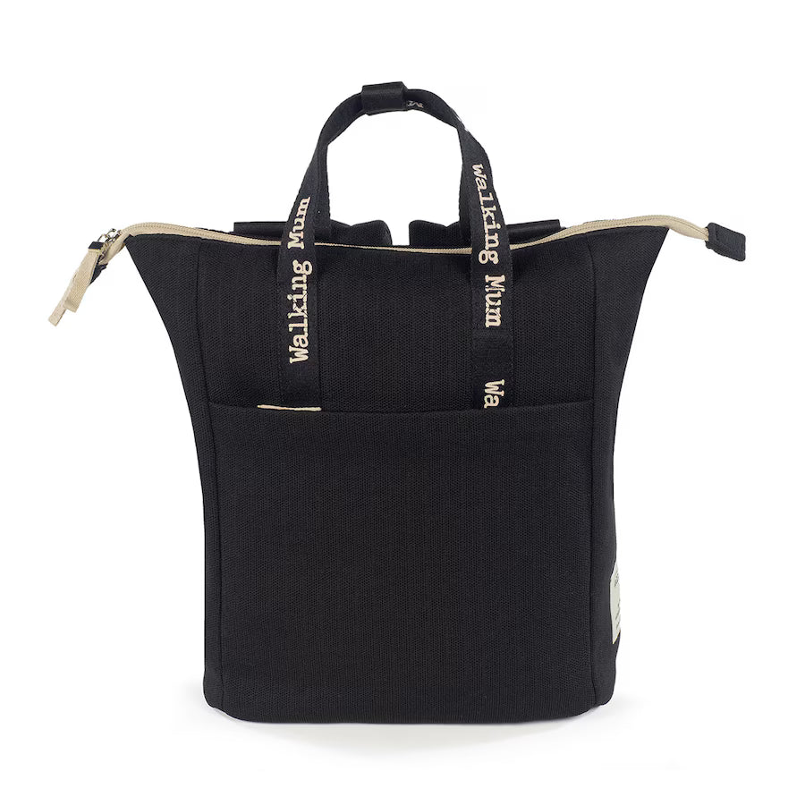Paseo Walking Mum 1120800388-Negro Mochila bebé Eco-Mum Negro para mundo bebé
