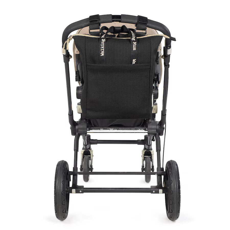 Paseo Walking Mum 1120800388-Negro Mochila bebé Eco-Mum Negro para mundo bebé