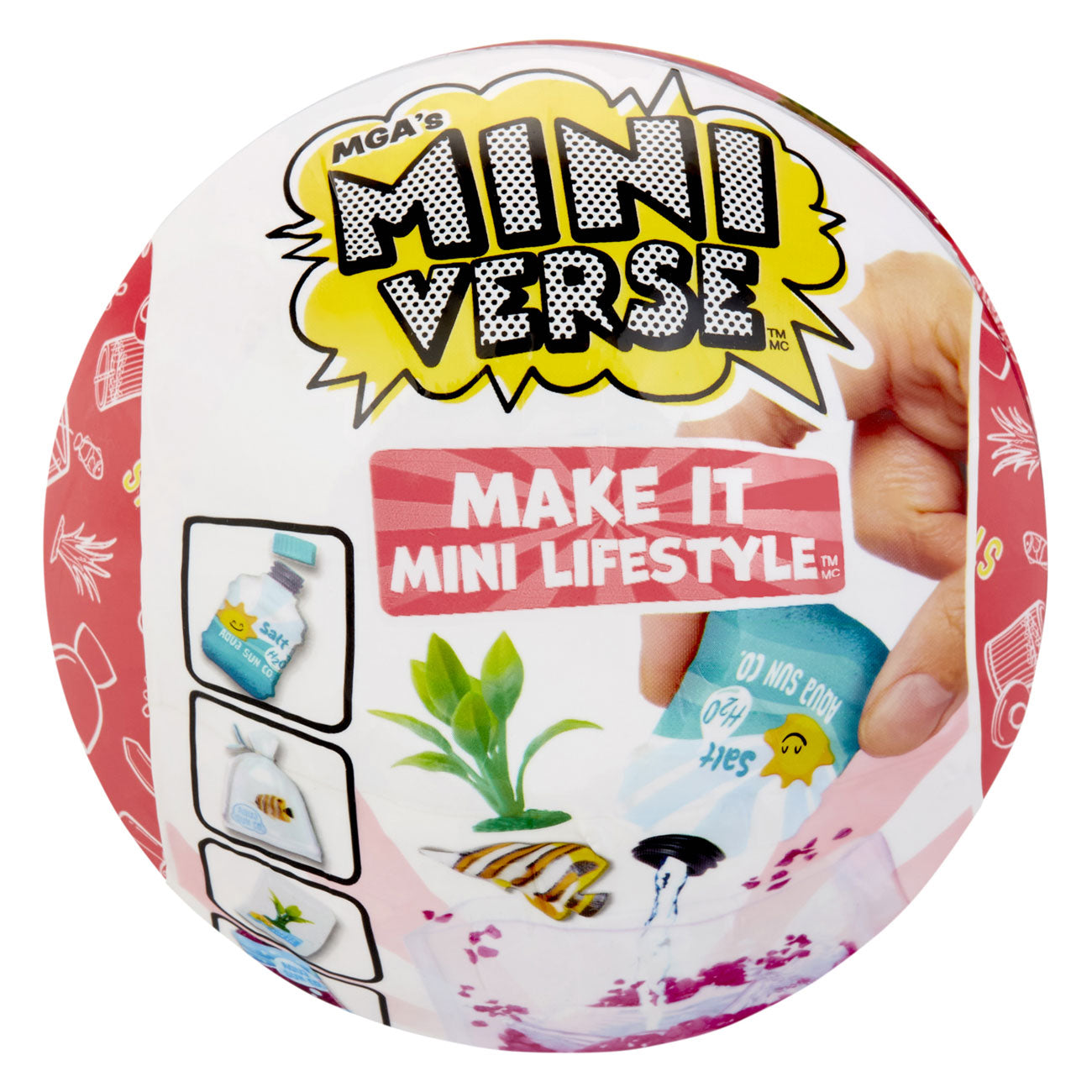 Figuras Y Minimundos Mga Bola Sorpresa Mini Verse Make It Mini Lifestyle Series 1 multicolor para niños
