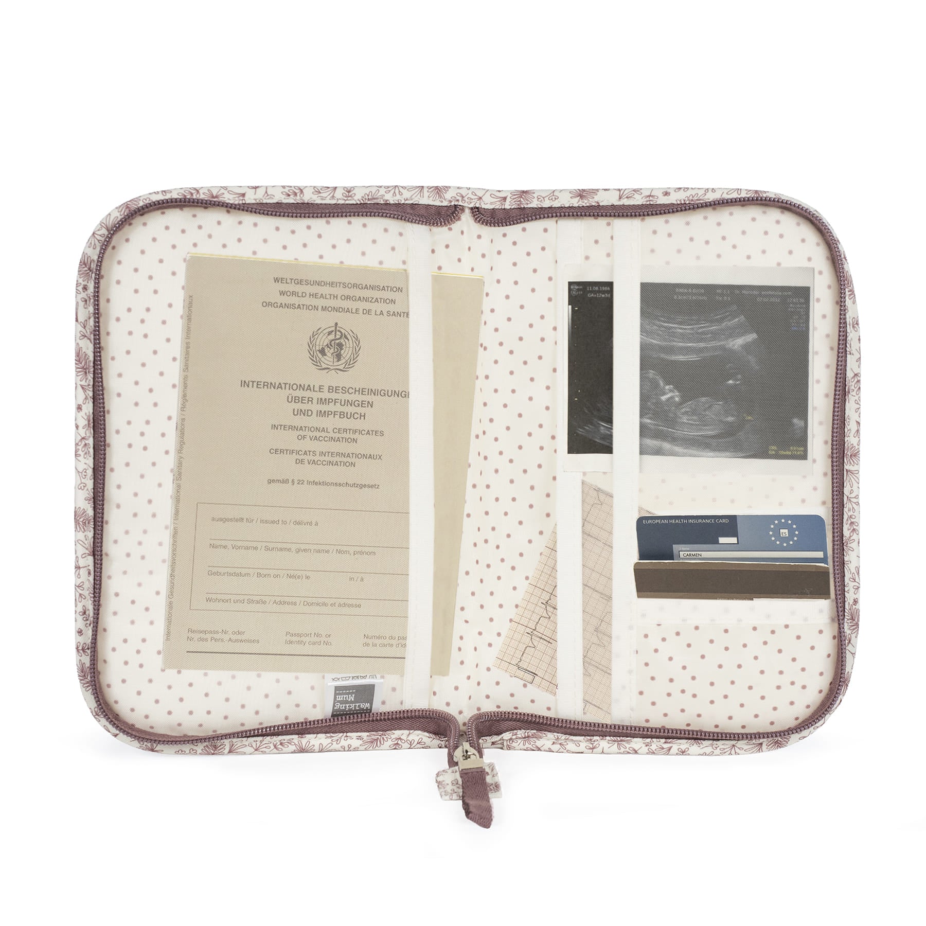 Paseo Walking Mum Portadocumentos Bebé Gala Rosa rosa para bebe