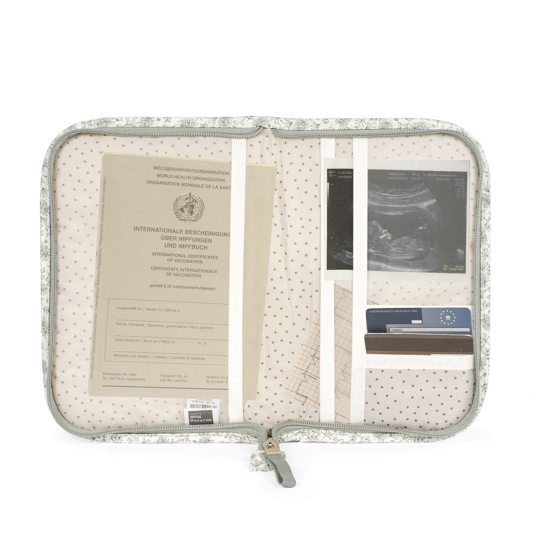 Paseo Walking Mum Portadocumentos Bebé Gala Verde verde para bebe