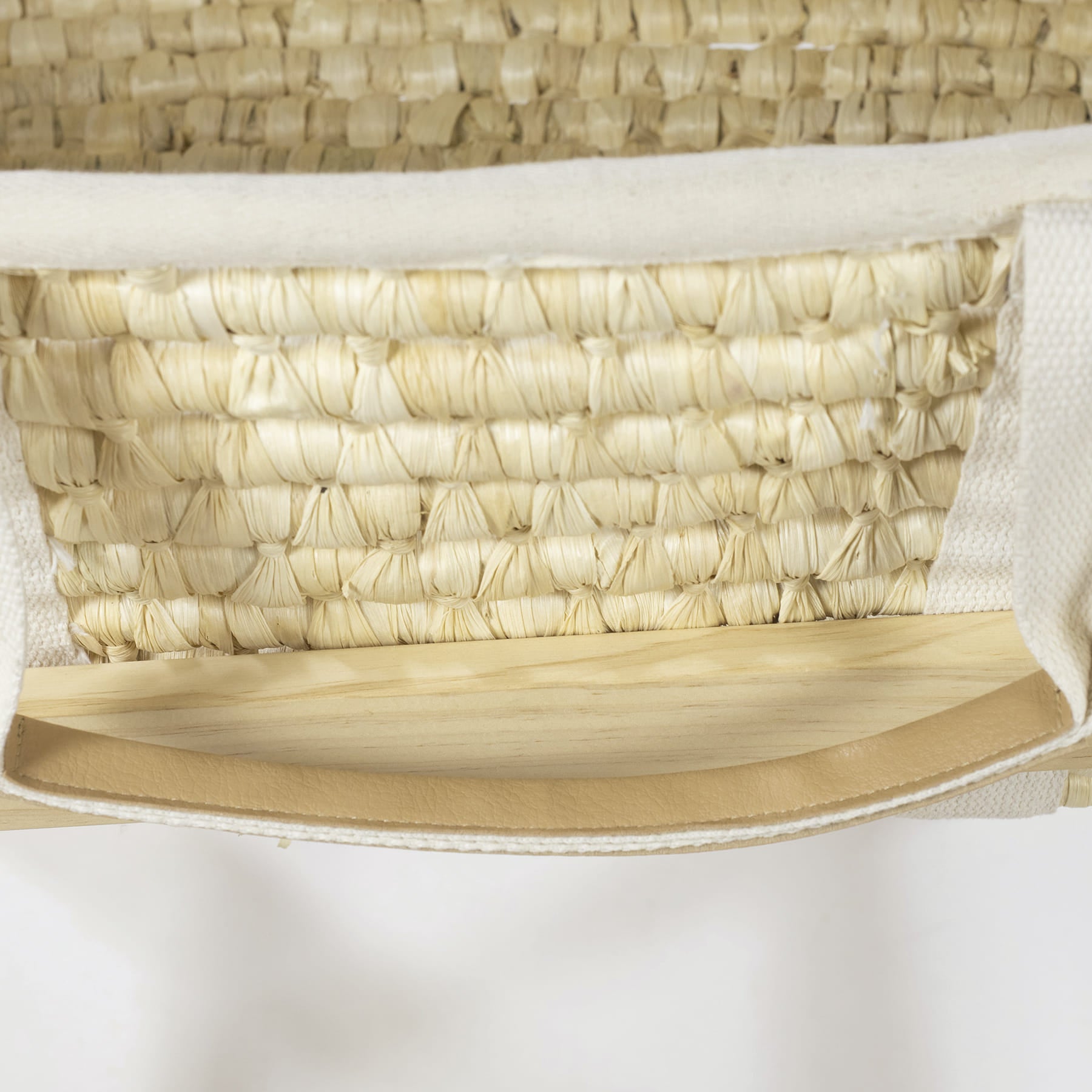 En Casa Walking Mum Soporte Moisés Mimbre Balancín Madera Natural beige para bebe