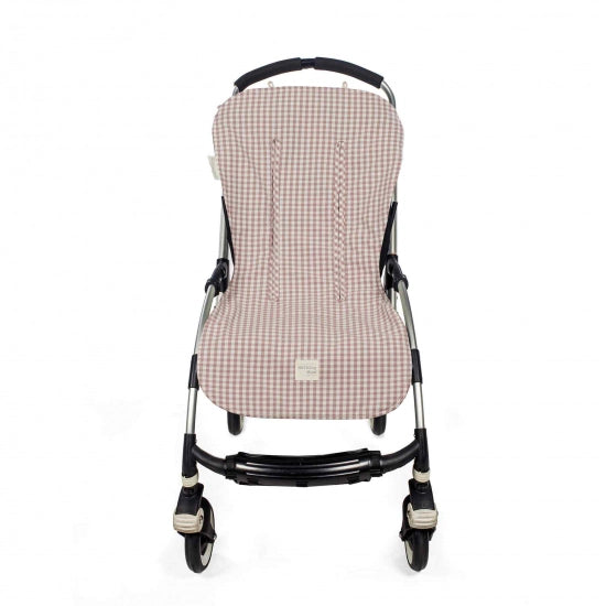 Paseo Walking Mum Colchoneta Recta Praliné Vichy Moka multicolor para bebe