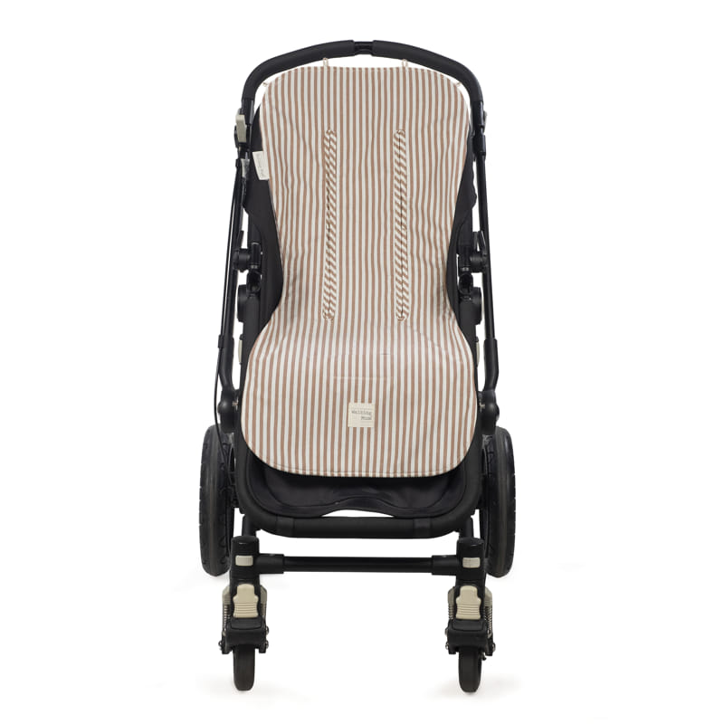 Paseo Walking Mum Colchoneta Recta Universal Para Silla De Paseo Praliné Rayas Moka multicolor para bebe