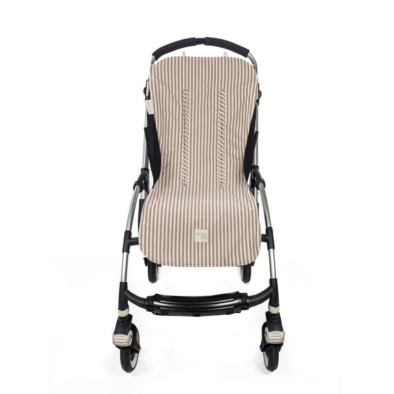 Paseo Walking Mum Colchoneta Recta Universal Para Silla De Paseo Praliné Rayas Moka multicolor para bebe