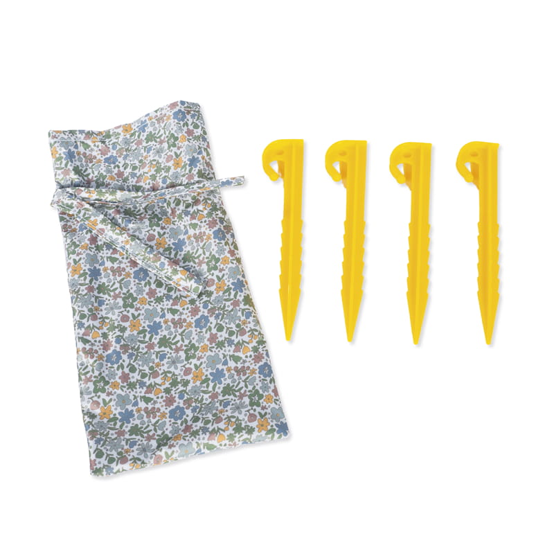 Baño Walking Mum Tienda Anti-Uv Summer Flowers multicolor para bebe