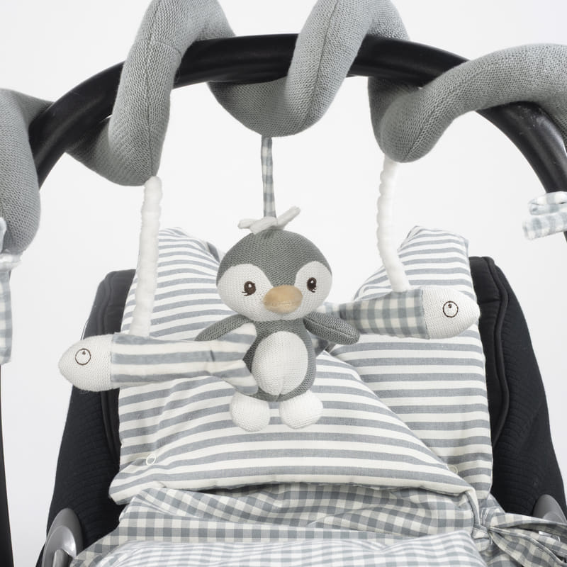 Regalos Walking Mum Ristra De Actividades Pingüino Praliné Matcha multicolor para bebe