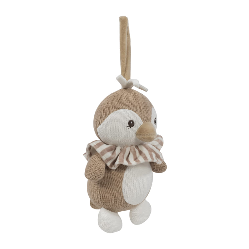 Regalos Walking Mum Musical Pingüino Praliné Moka multicolor para bebe