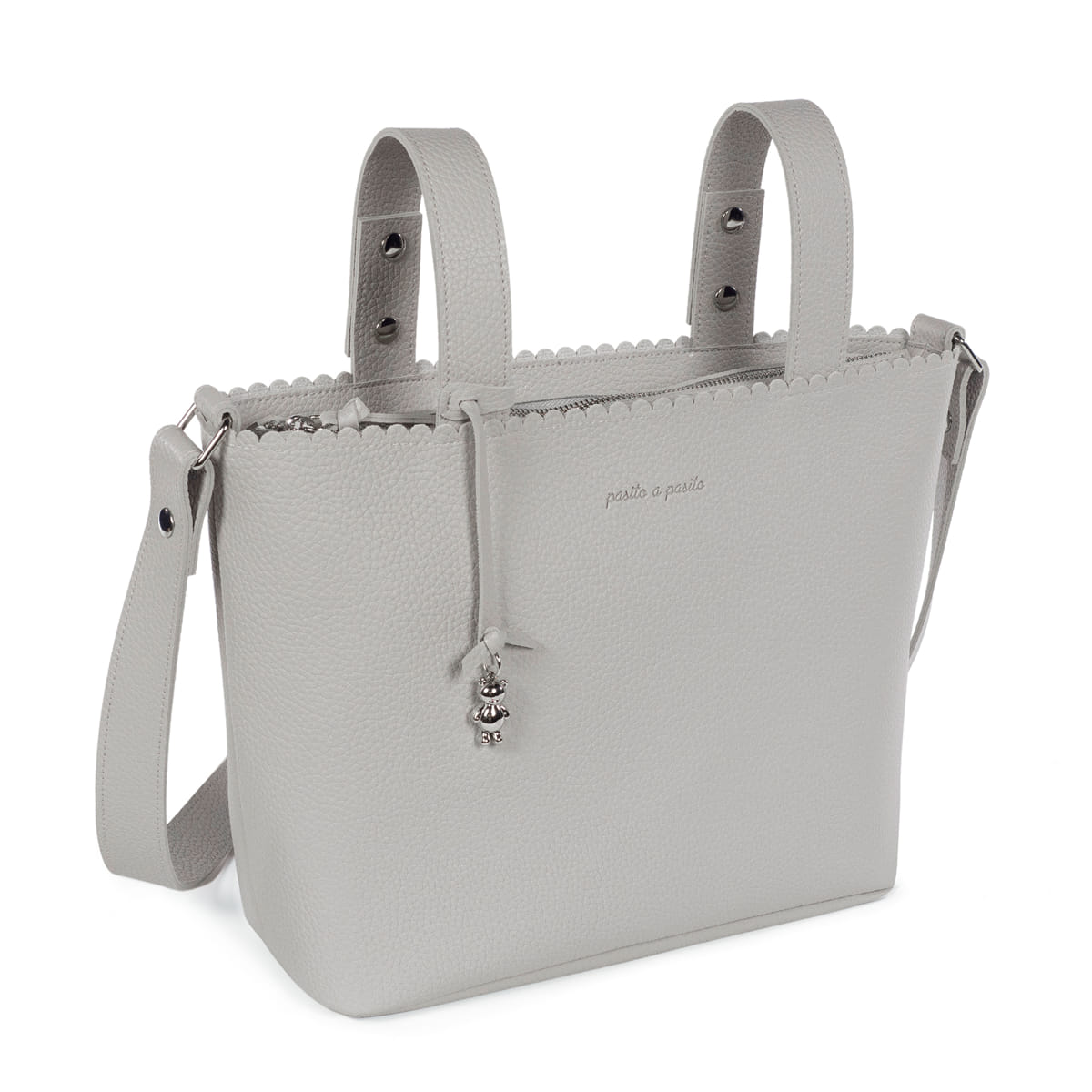 Paseo Pasito A Pasito Bolso Crossbody Icon Grey gris para bebe