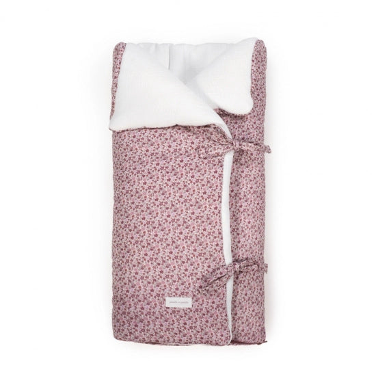 Paseo Pasito A Pasito Manta Arrullo Cherryflores rosa para bebe