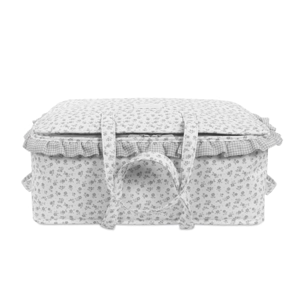 Viaje Pasito A Pasito Maleta Bebé Little Bloom Flowers Gris multicolor para bebe