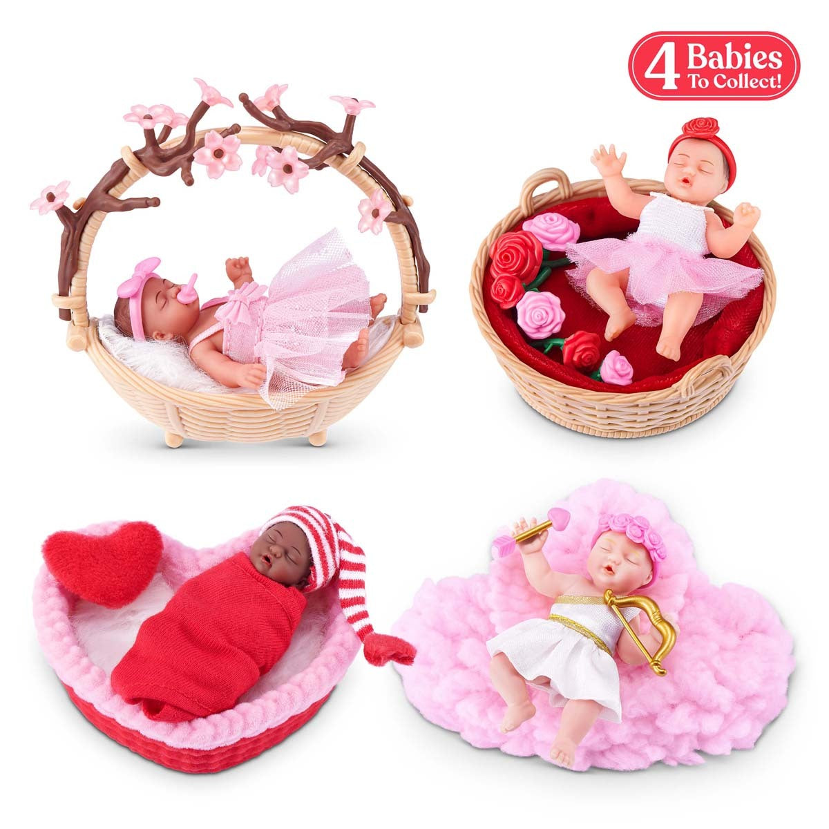 Muñecas Y Peluches Zuru My Mini Baby Sweet Hearts (Exclusiva) multicolor para niños