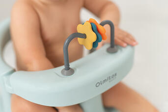 Baño Olmitos Asiento De Baño Abatible Con Juegos azul para bebe