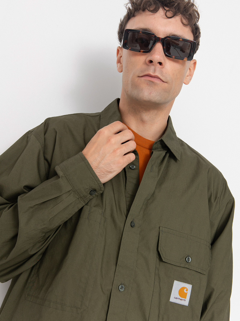 Camisas Carhartt Turtle verde para hombre