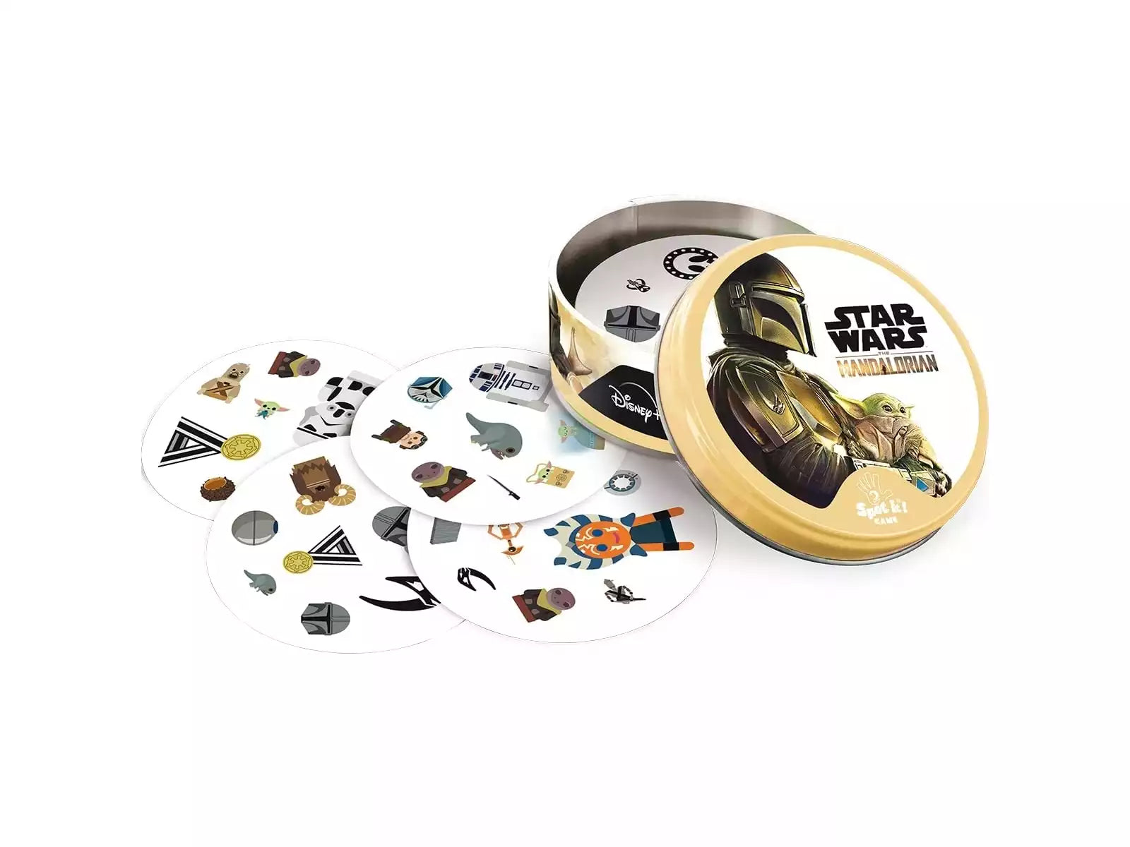 Juegos De Mesa Valuvi Dobble Star Wars Mandalorian multicolor para unisex