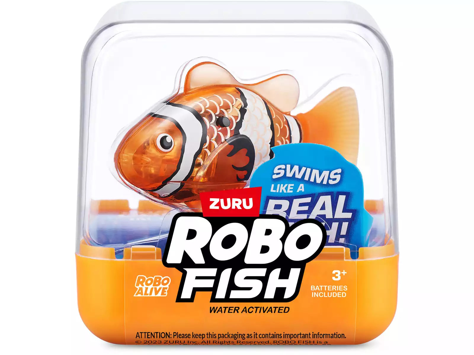 Figuras Y Minimundos Zuru Robotic-Robo Fish S3,12Pcs/Pdq multicolor para niños