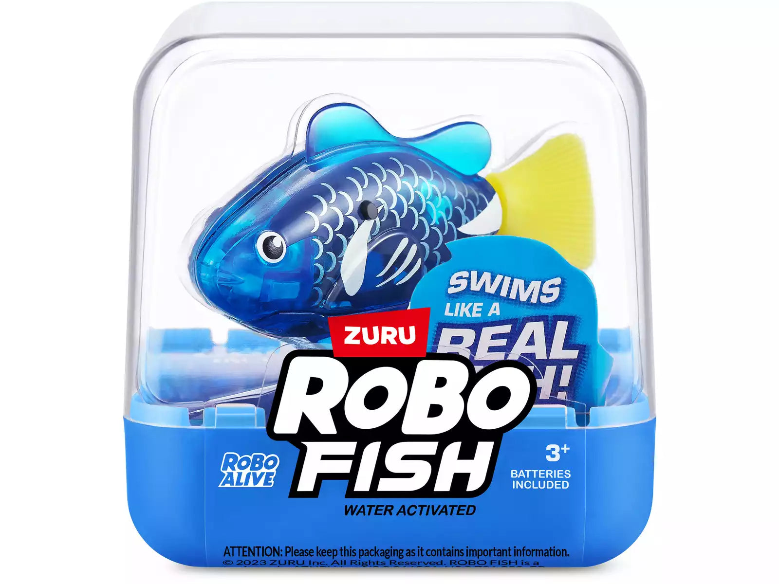 Figuras Y Minimundos Zuru Robotic-Robo Fish S3,12Pcs/Pdq multicolor para niños