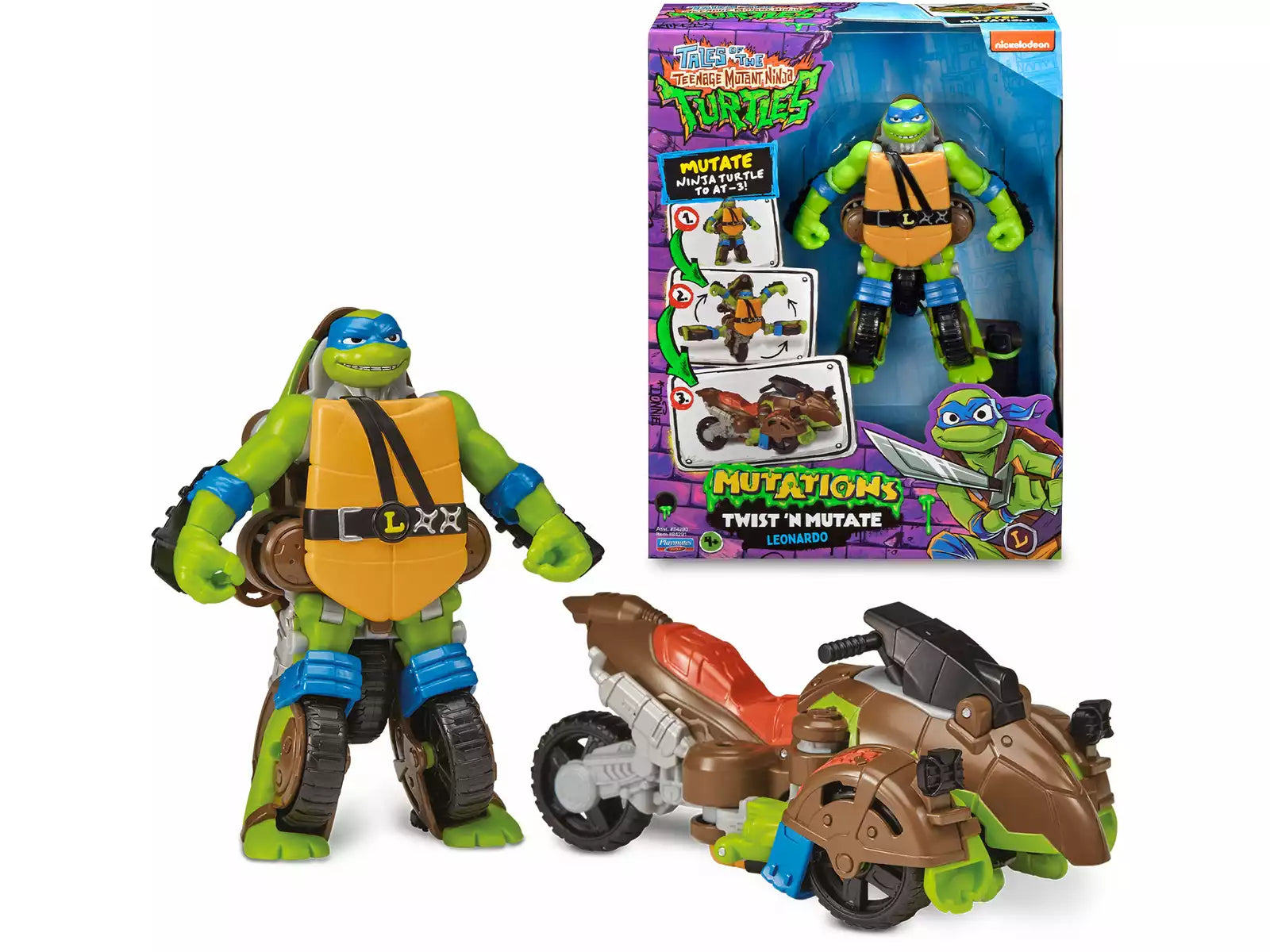 Figuras Y Minimundos Famosa Tmnt Movie Vehiculo Transf. Surtido multicolor para niños