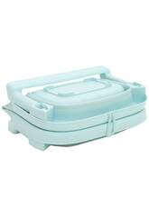 Baño Olmitos Bañera Plegable + Hamaca azul para bebe