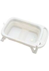 Baño Olmitos Bañera Plegable + Hamaca gris para bebe