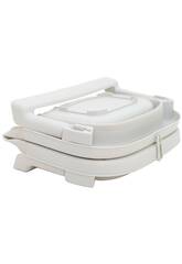 Baño Olmitos Bañera Plegable + Hamaca gris para bebe