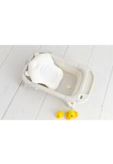 Baño Olmitos Bañera Plegable + Hamaca gris para bebe