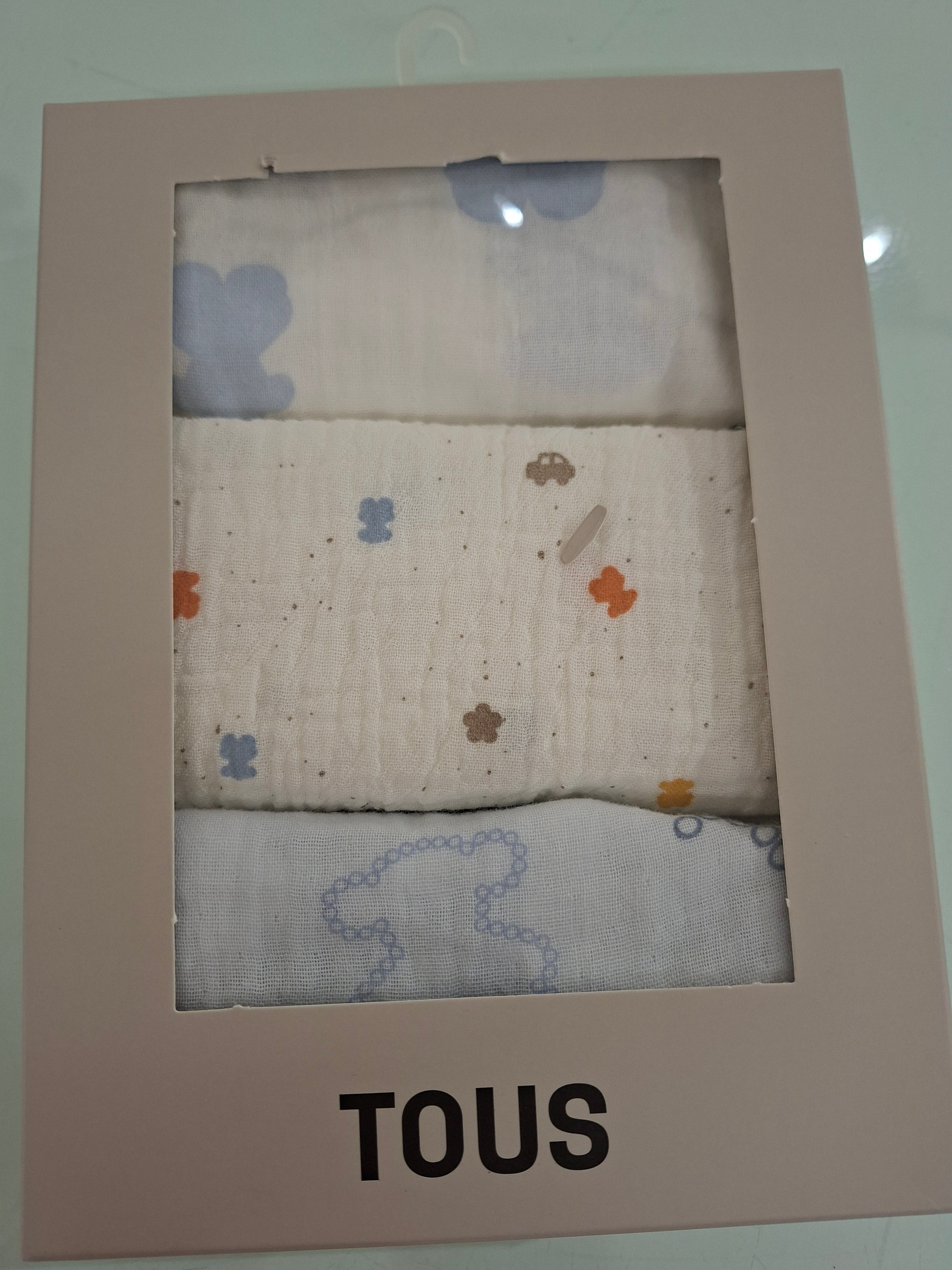 Lactancia Tous Set 3 Gasas Tous multicolor para bebe