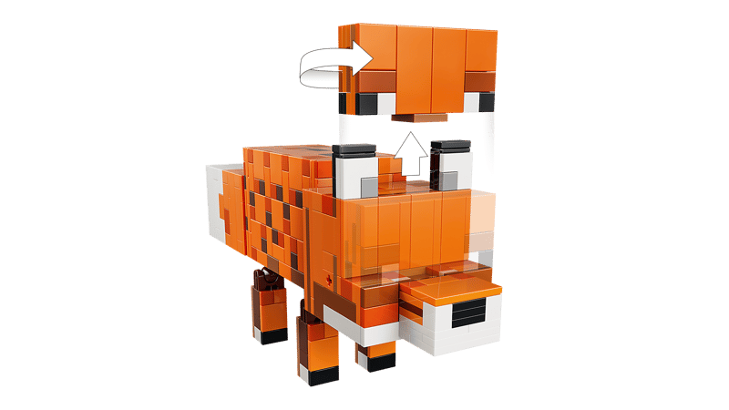 Construcciones Y Puzzles Lego El Zorro multicolor para niños