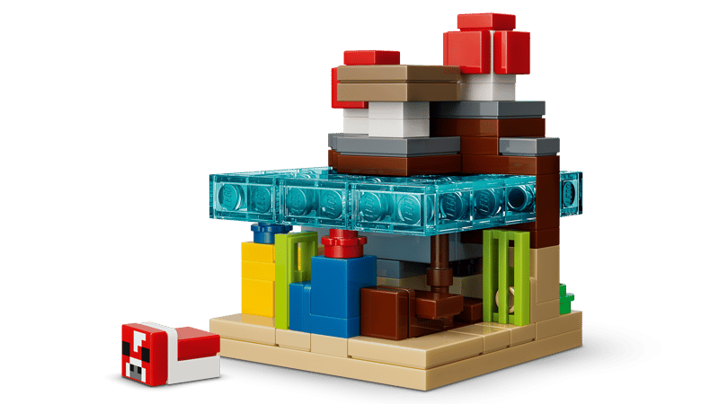 Construcciones Y Puzzles Lego Minibiomas multicolor para niños