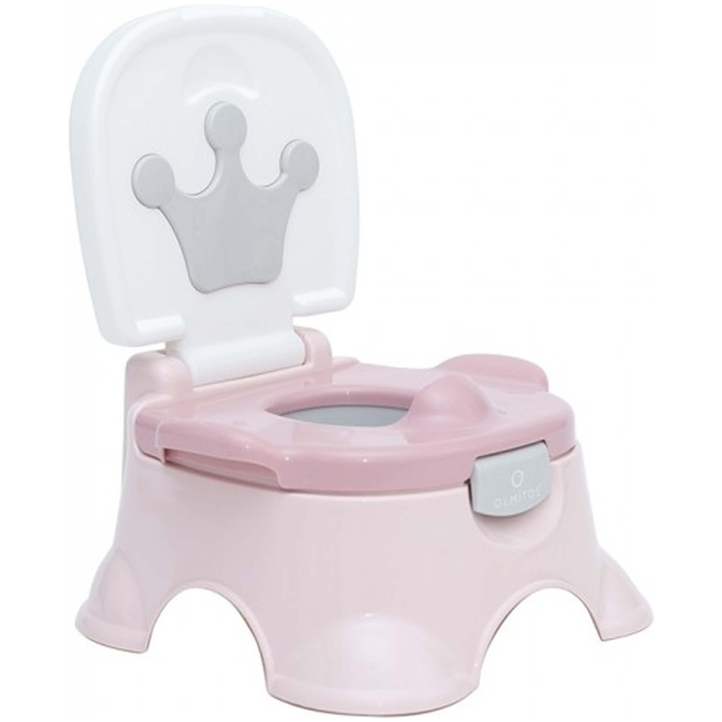 Accesorios Olmitos Orinal Infantil 3 En 1 Corona Light Pink