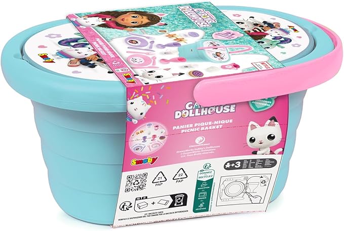 Para Cocinar Simba Gabby´S Cesta De Picnic La Casa Muñecas multicolor para niños