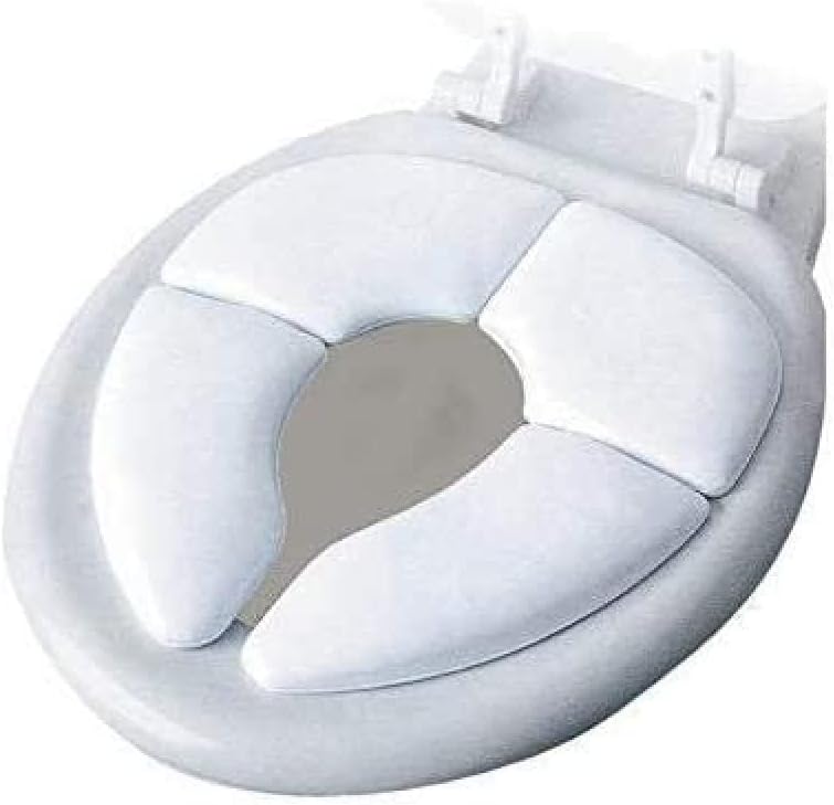 Inicio Olmitos 1135-Blanco Reductor Wc Acolchado Plegable Blanco para mundo bebé