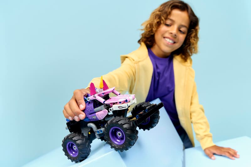 Construcciones Y Puzzles Lego Monster Jam™ Sparkle Smash™ Con Motor De Carga Manual multicolor para niños