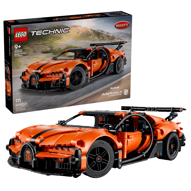 Construcciones Y Puzzles Lego Hipercoche Bugatti Chiron Pur Sport multicolor para niños