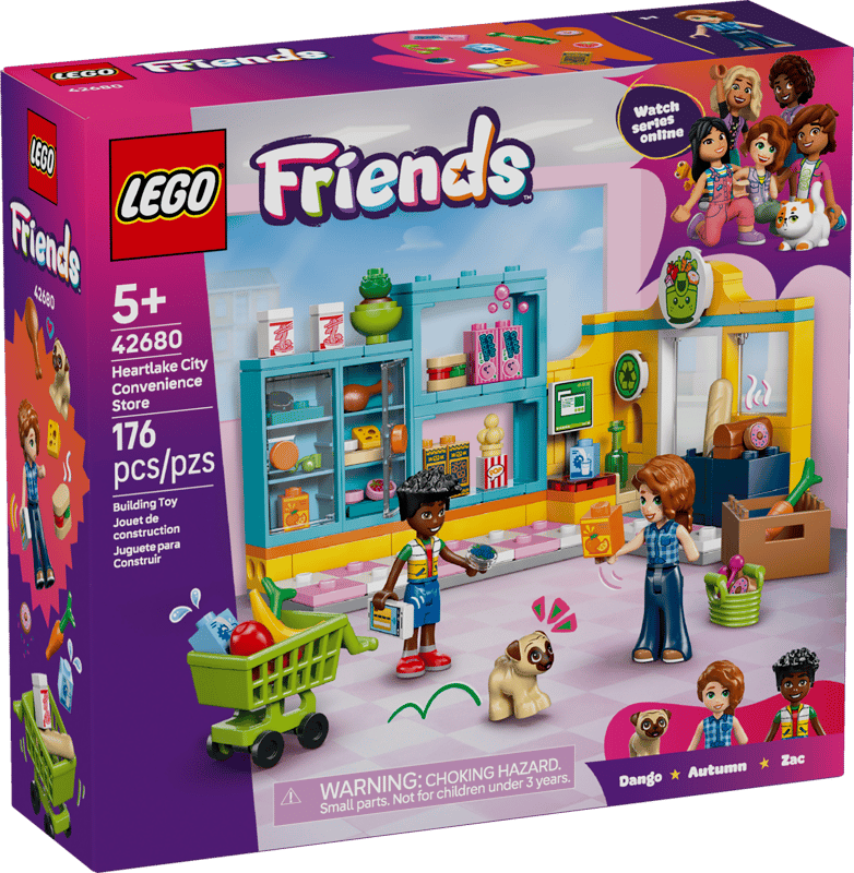 Construcciones Y Puzzles Lego Minisúper De Heartlake City varios colores para niños