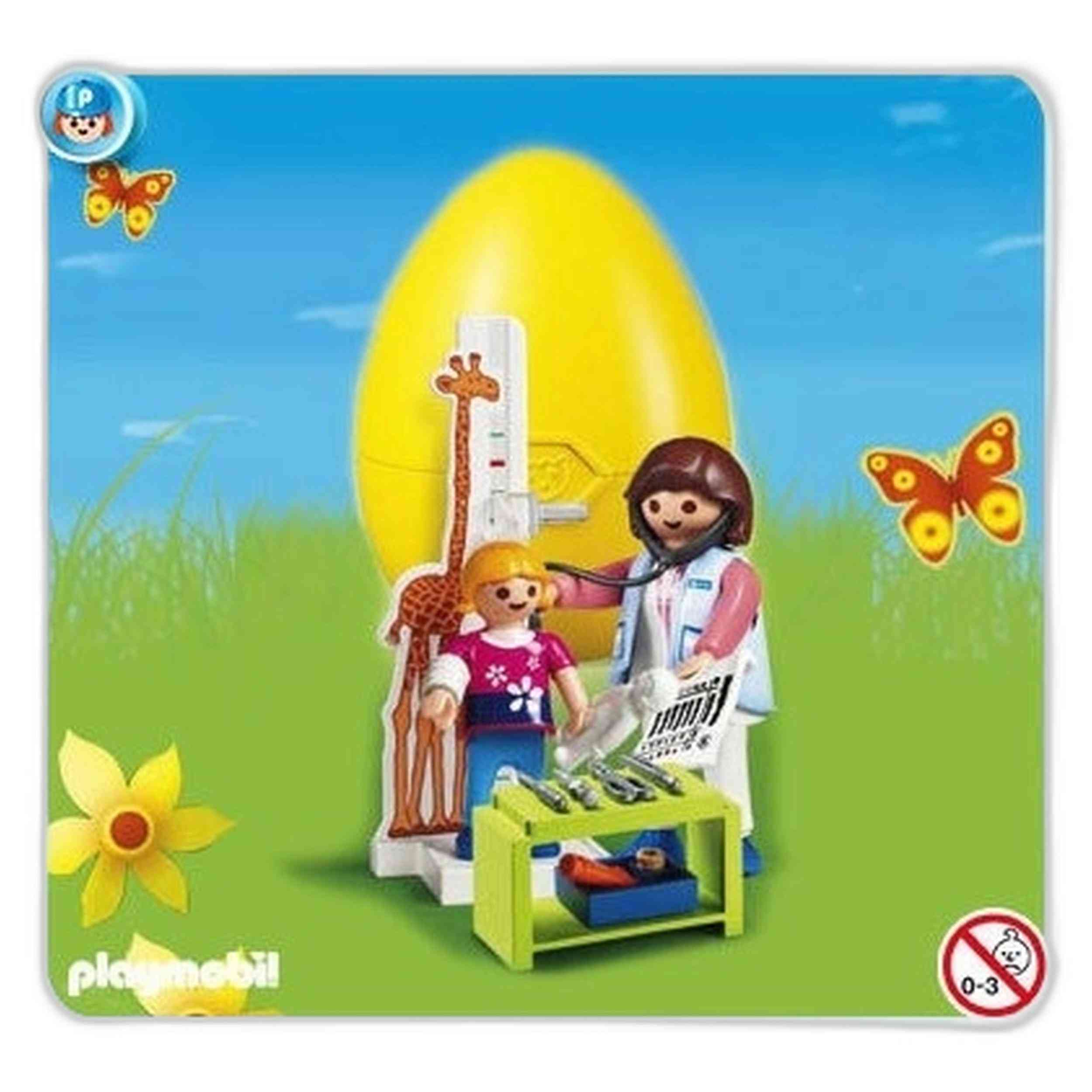 Playmobil Para Niños De 4 + Años Playmobil Pediatra Con El Niño