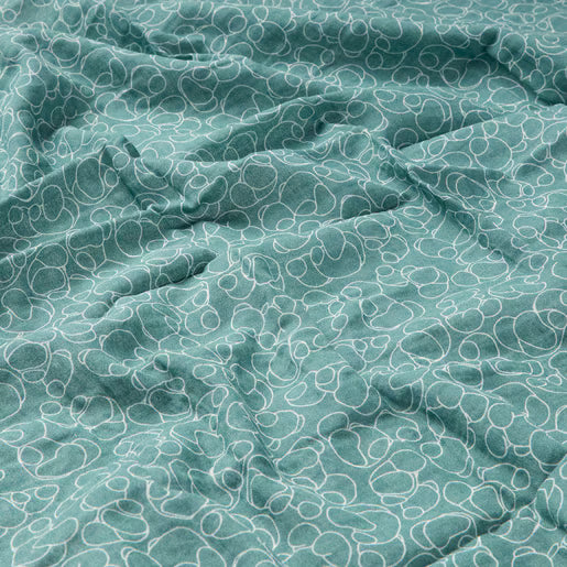 Paseo Tous Muse-2105-Verde Muselina Bambú 120x120 cm Muse-2105 verde para mundo bebé