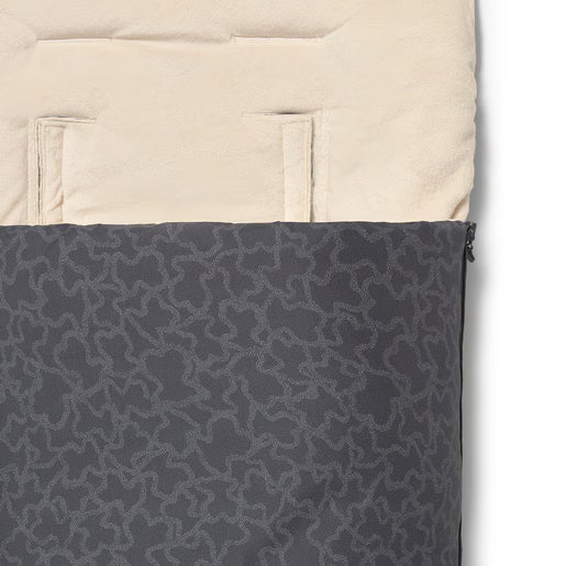 Paseo Tous Saco Sillla Universal Invierno Tkaos 2301/007 negro para bebe