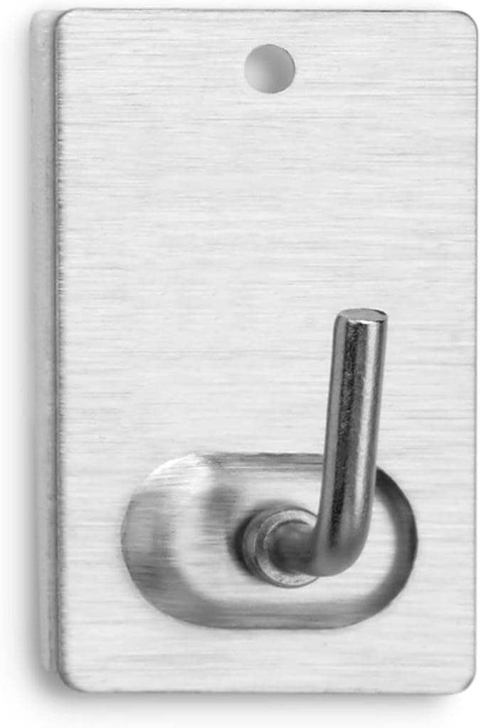Accesorios Inofix Colgador Adhesivo plateado para