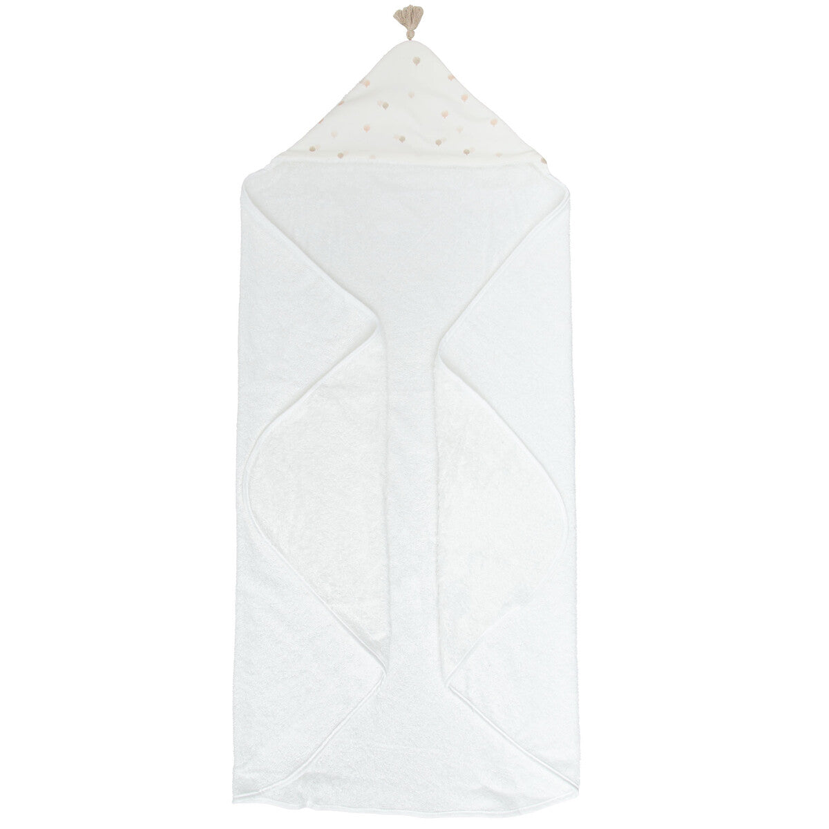 Baño Bimbidreams Maxicapa De Baño 100X100 Cm Ciel Blanco/Lino multicolor para bebe