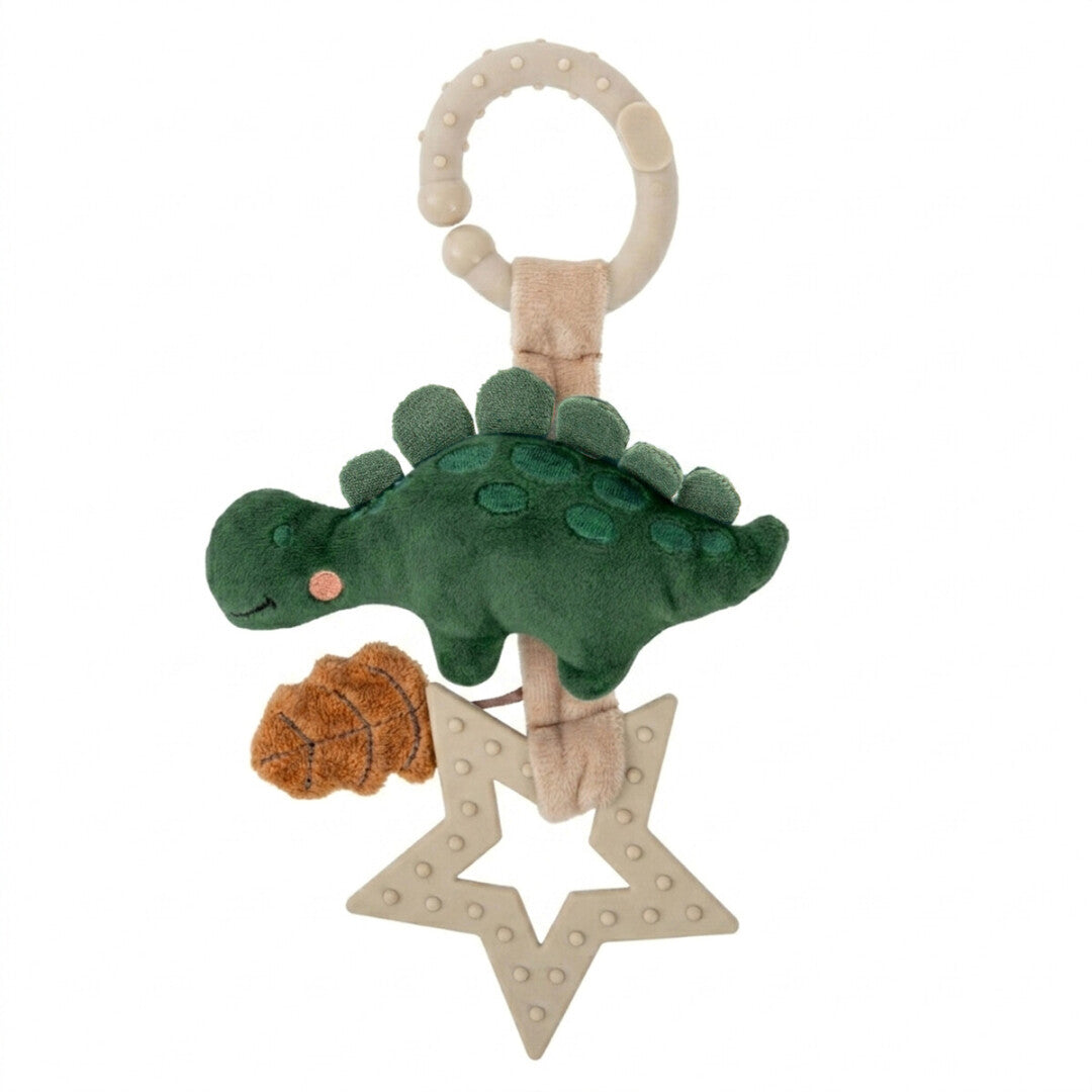Regalos Bimbidreams Sonajero Mordedor Trex verde para bebe