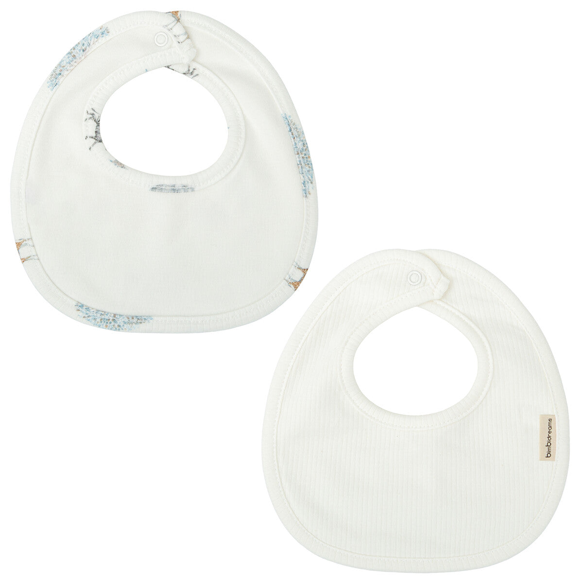 Para Comer Bimbidreams Pack 2 Baberos 19X19 Cm Tanzania Multicolor para bebe