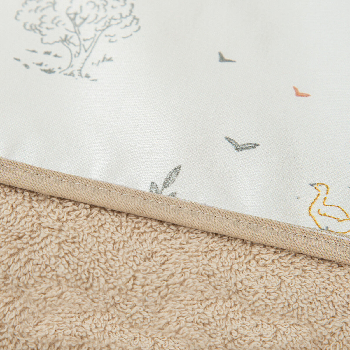 Baño Bimbidreams Maxicapa De Baño 100X100 Cm Campo Lino multicolor para bebe