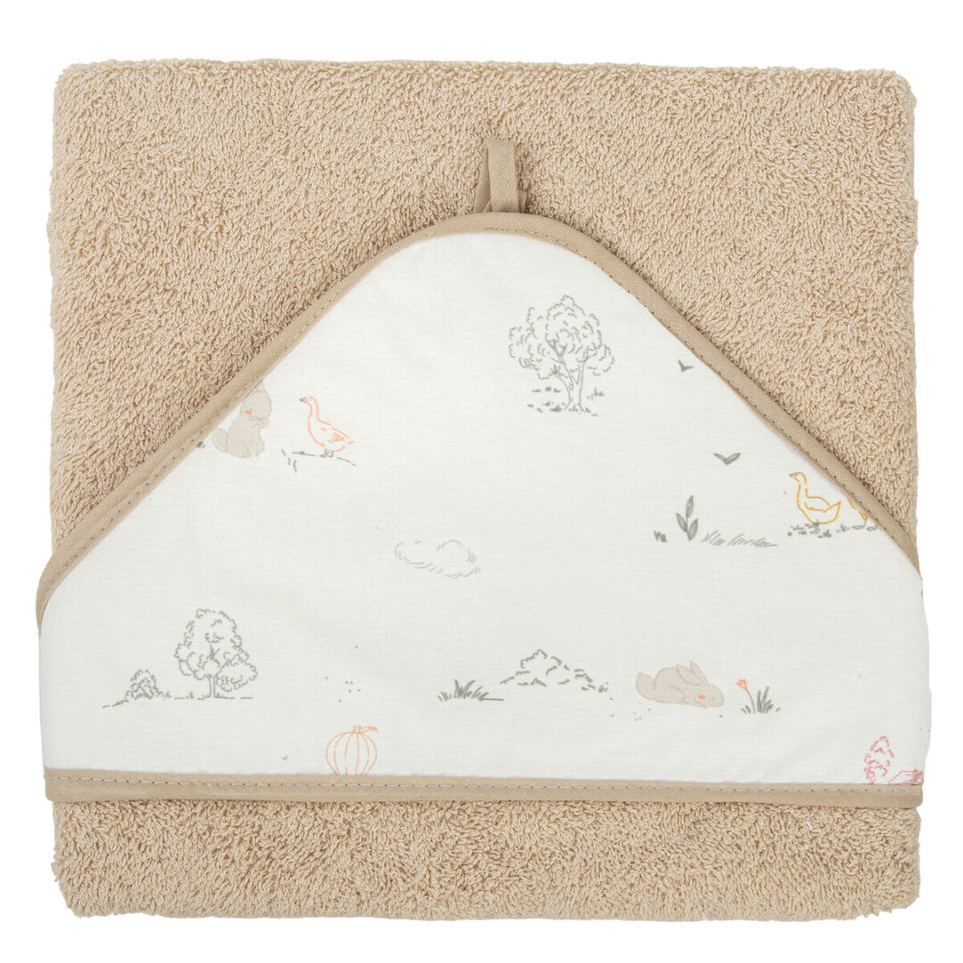 Baño Bimbidreams Maxicapa De Baño 100X100 Cm Campo Lino multicolor para bebe