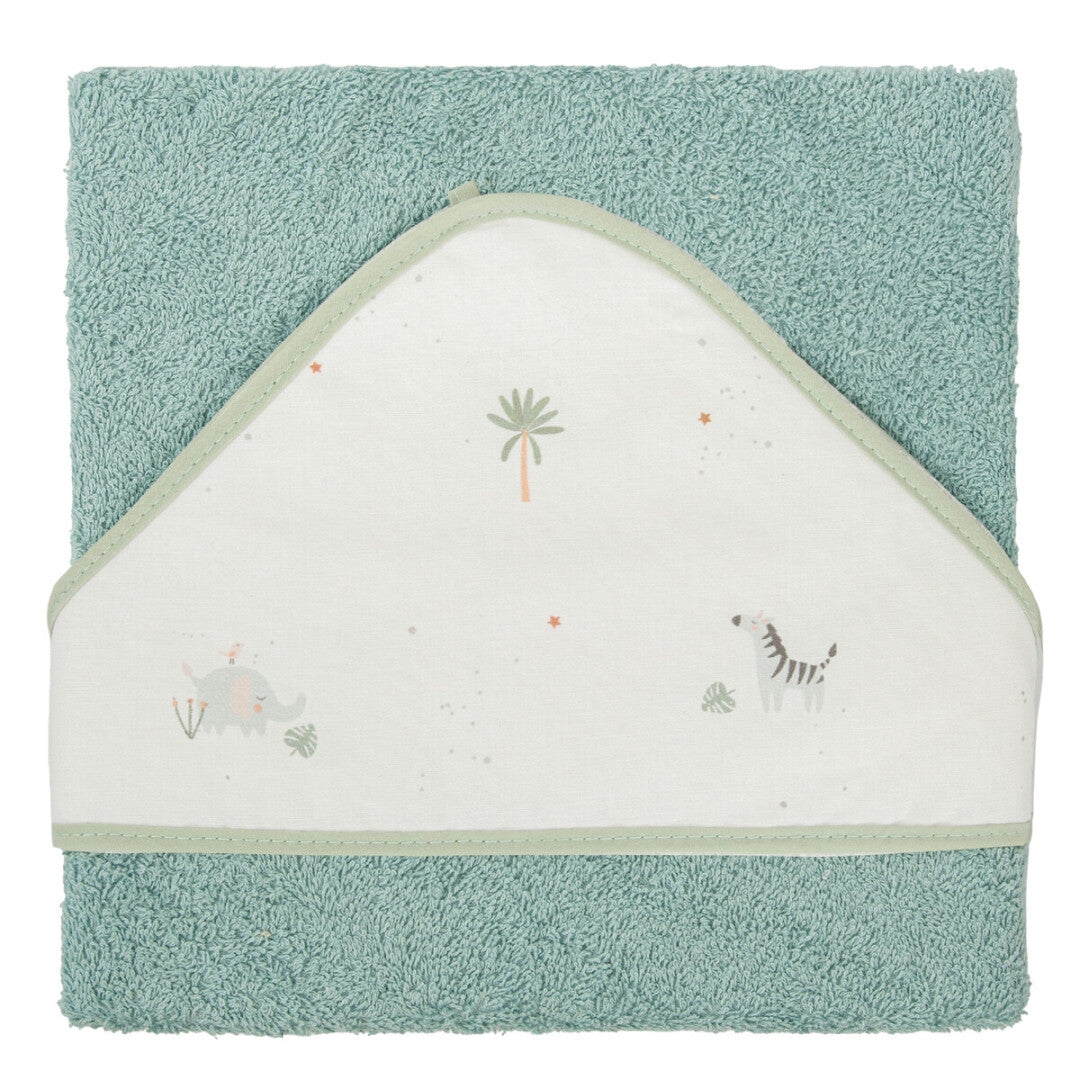 Baño Bimbidreams Maxicapa De Baño 100X100 Cm Palm Verde multicolor para bebe