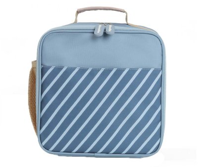 Para Comer Monnëka Nevera Rígida Stripes Azul multicolor para niños