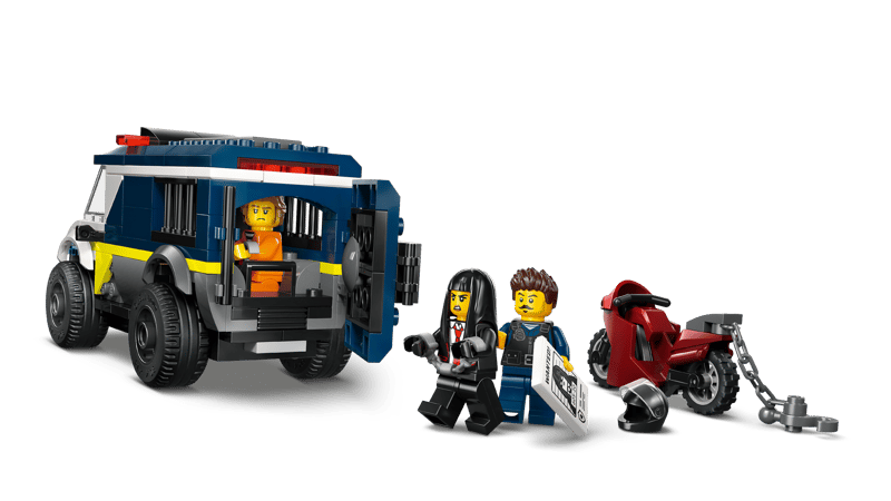 Construcciones Y Puzzles Lego Furgoneta De Transporte Penitenciario De Policía multicolor para niños