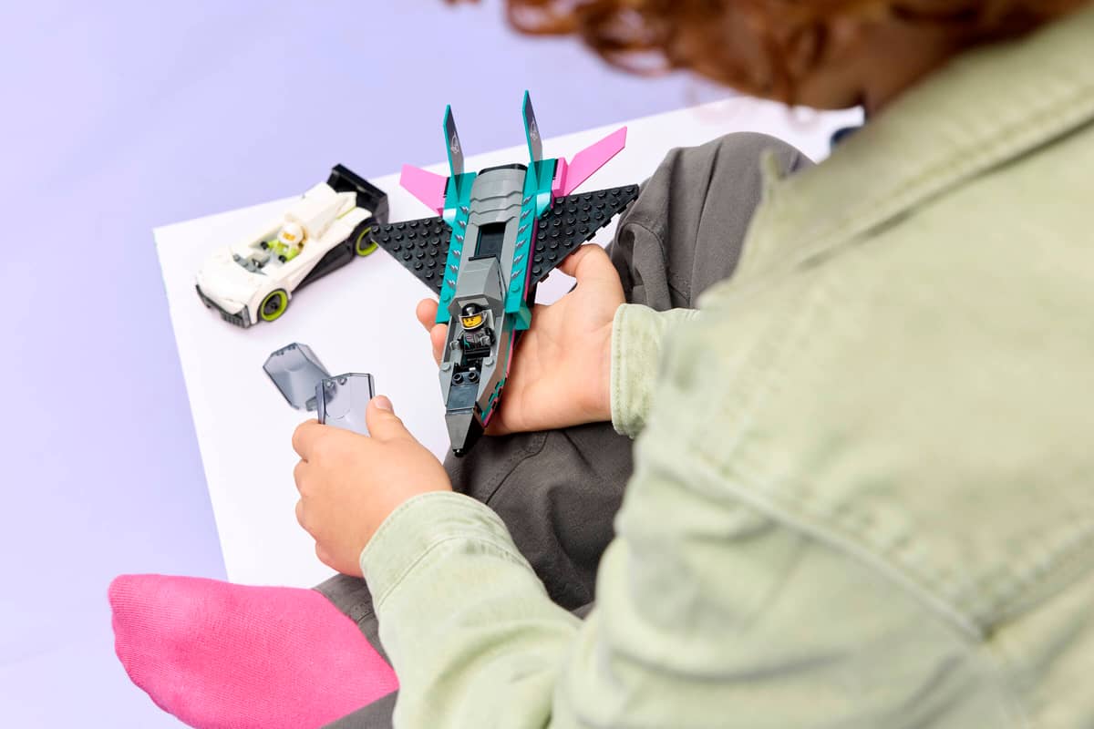 Construcciones Y Puzzles Lego Jet Vs. Coche multicolor para niños