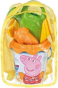 Aire Libre Smoby Cubo De Playa Con Accesorios Peppa Pig multicolor para niños